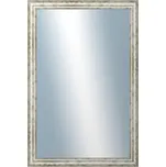 DANTIK - Zarámované zrcadlo - rozměr s rámem cca 80x120 cm z lišty TRITON široký stříbrný (2950)