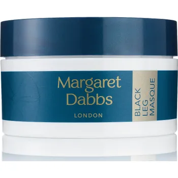 Péče o nohy Margaret Dabbs London Black Leg Masque 200g černá maska na dolní končetiny