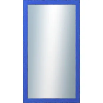 Zrcadlo DANTIK - Zarámované zrcadlo - rozměr s rámem cca 50x90 cm z lišty RETRO modrá (2532)