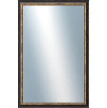 Zrcadlo DANTIK - Zarámované zrcadlo - rozměr s rámem cca 40x60 cm z lišty TRITON černá (2139)