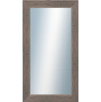 Zrcadlo DANTIK - Zarámované zrcadlo - rozměr s rámem cca 50x90 cm z lišty TOMAS šedá velká (3030)