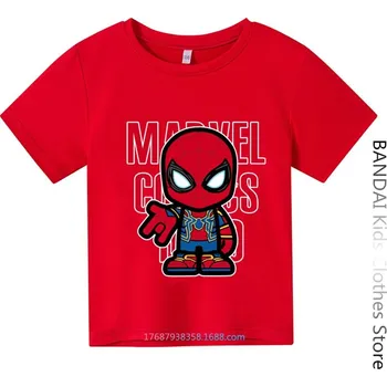 Spiderman TRIČKO s potiskem na motivy superhrdiny "Spidermana" (3-14 let) - typ 2 Barva: červená 15, Velikost: 10T