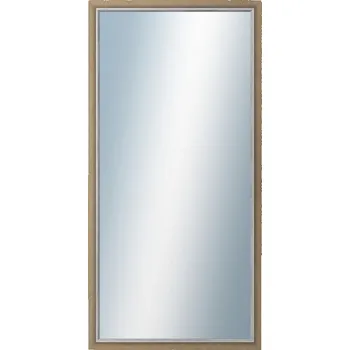 Zrcadlo DANTIK - Zarámované zrcadlo - rozměr s rámem cca 50x100 cm z lišty TAIGA béžová (3105)