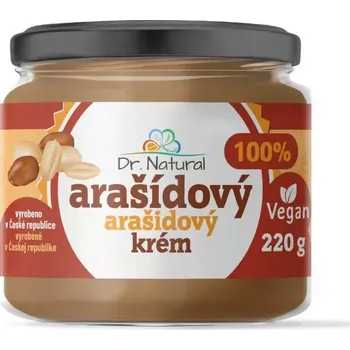 Dr.Natural Arašídový krém 100% 220g