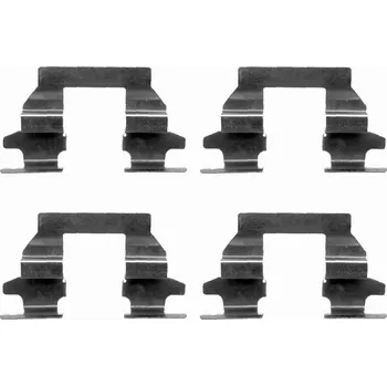 Přislušenství brzdového systému Sada příslušenství, obložení kotoučové brzdy BOSCH 1 987 474 655