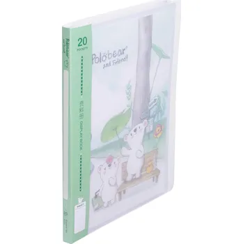 Comix Školní pořadač Polo bear A3165 A4 15 mm Barva: Růžová