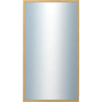 Zrcadlo DANTIK - Zarámované zrcadlo - rozměr s rámem cca 50x90 cm z lišty KASSETTE přírodní lakovaná (2879)