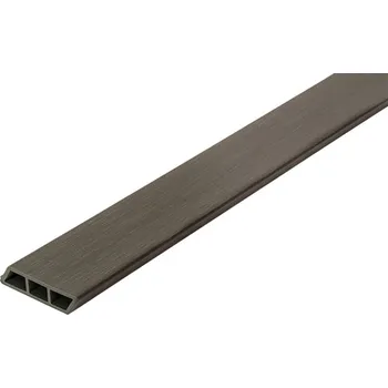 Terasové prkno Rettenmeier Lišta zakončovací WPC Artwood, popelavě šedá, 20x72x3000mm