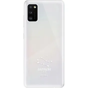 Odolné silikonové pouzdro iSaprio - čiré - Blíženci - Samsung Galaxy A41
