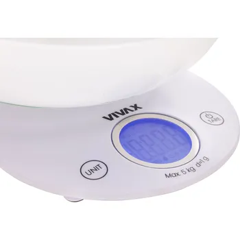 Kuchyňská váha Vivax kuchyňská váha KS-505BW