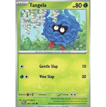 Sběratelská karetní hra Pokémon TWM 001/167 Tangela - Twilight Masquerade Stav: Near Mint, Verze: REVERSE HOLO