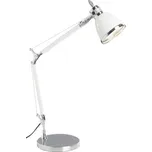 Stolní lampa Brilliant OCTAVIA E27 1x40 W bílá