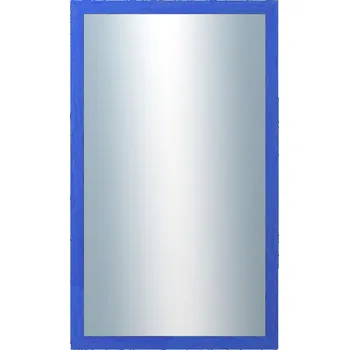Zrcadlo DANTIK - Zarámované zrcadlo - rozměr s rámem cca 60x100 cm z lišty RETRO modrá (2532)