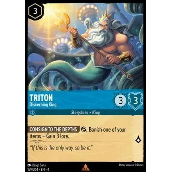 Sběratelská karetní hra URS 159/204 Triton - Discerning King Verze: NORMAL, Stav Produktu: Near Mint