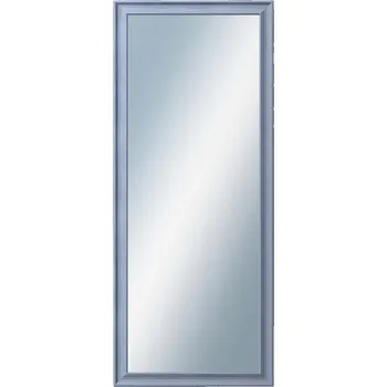 Zrcadlo DANTIK - Zarámované zrcadlo - rozměr s rámem cca 50x120 cm z lišty KOSTELNÍ malá modrá (3166)