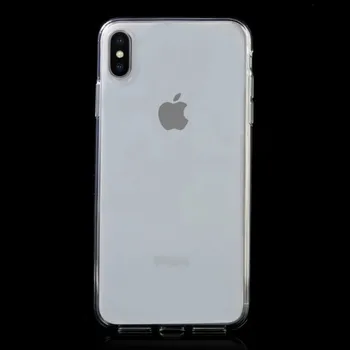 Pouzdro na mobilní telefon Kryt z měkkého plastu pro iPhone XS Max - transparentní
