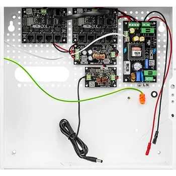 Příslušenství pro kamerový systém BCS-UPS/IP8/E-S Zálohovaný PoE switch v boxu, celkový výkon 72W, 8x RJ-45 PoEaf/at/passive…