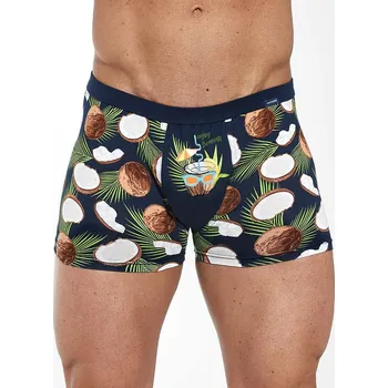 Pánská móda Boxerky Cornette Tattoo 280/218 Coconut Barva: Modrá, Velikost: M