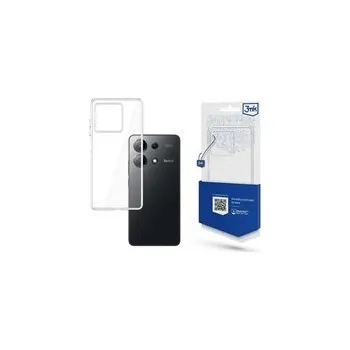 Náhradní kryt pro mobilní telefon 3mk ochranný kryt Clear Case pro Redmi Note 13 4G, čirá 5903108552363