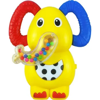Dětské chrastítko se zvukem Baby Mix sloník