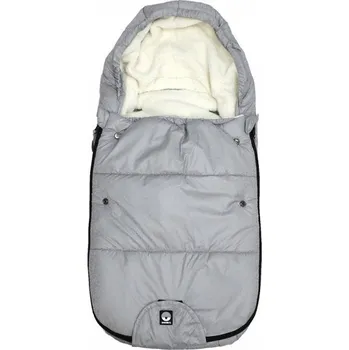 Příslušenství pro přepravu dětí DOOKY fusak FOOTMUFF FROSTED vel. S Silver Sky