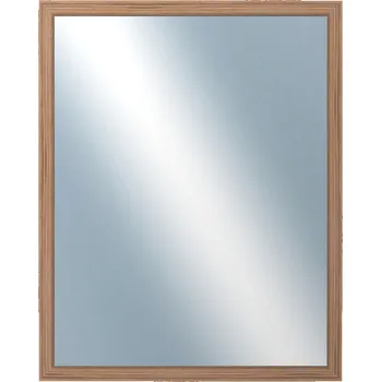 Zrcadlo DANTIK - Zarámované zrcadlo - rozměr s rámem cca 40x50 cm z lišty KASSETTE ořech (2862)