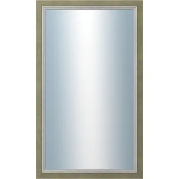 Zrcadlo DANTIK - Zarámované zrcadlo - rozměr s rámem cca 60x100 cm z lišty AMALFI zelená (3115)