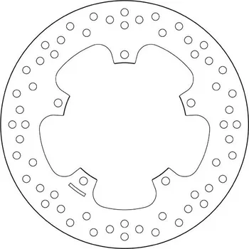 Brzdový kotouč Brzdový kotouč BREMBO Oro Fix - 68B407C3 YAMAHA YP 400 Majesty (ABS) 2004-2013