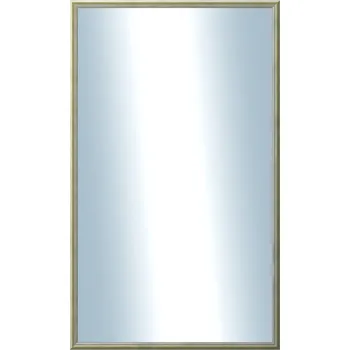 Zrcadlo DANTIK - Zarámované zrcadlo - rozměr s rámem cca 60x100 cm z lišty Y-ka žlutá linka (3127)