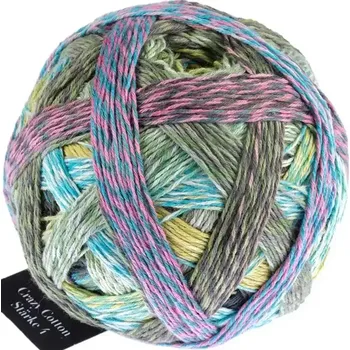 Příze Schoppel Wolle Crazy Cotton Starke 4 2391 Erntezeit (Příze Crazy Cotton Starke 4 2391 Erntezeit)
