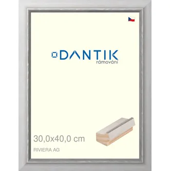Rám na obraz DANTIK rámeček 30x40 | RIVIERA AG (Plexi Čiré) (Vyrobeno s láskou u nás v DANTIKU)
