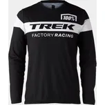 100% dres s dlouhým rukávem Trek Factory Racing Airmatic, černá velikost S