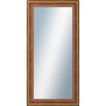 Zrcadlo DANTIK - Zarámované zrcadlo - rozměr s rámem cca 50x100 cm z lišty HRAD červená (3006)