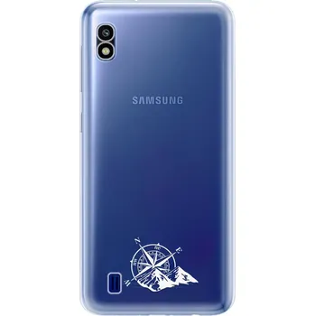 Odolné silikonové pouzdro iSaprio - čiré - Explore - Samsung Galaxy A10