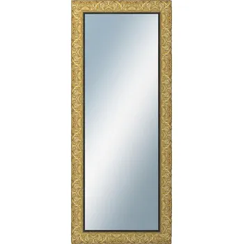 Zrcadlo DANTIK - Zarámované zrcadlo - rozměr s rámem cca 50x120 cm z lišty PRAHA zlatá (2752)