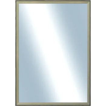 Zrcadlo DANTIK - Zarámované zrcadlo - rozměr s rámem cca 50x70 cm z lišty Inclinata colori béžová (3134)