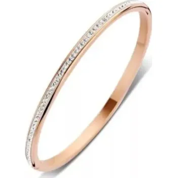 Náramek Victoria VBKACA50860 náramek bílý kámen Gold