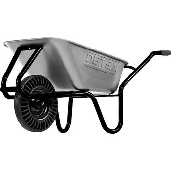 Kolečko Stavební kolečko Detex D2, kolo bantam 400-8, 85l korba Zn, nosnost 180kg, kuličkové ložisko