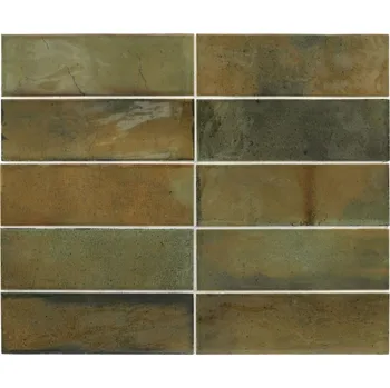 Obklad EQUIPE HANOI VEN030034 6,5 cm x 20 cm x 0,9 cm zelená 0,5 m2