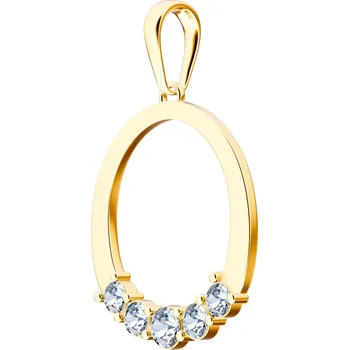 Hodinky Přívěšek Bonore - Zlato 585 - Kubický Zirkon 143919