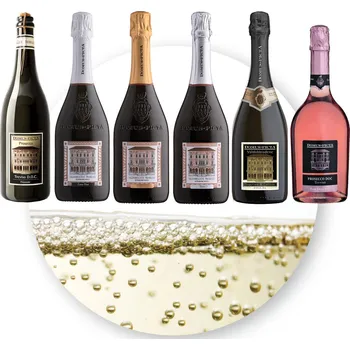 Víno Domus Picta Prosecco balíček objem 4,5L Kolekce šumivých vín z Valdobbiadene