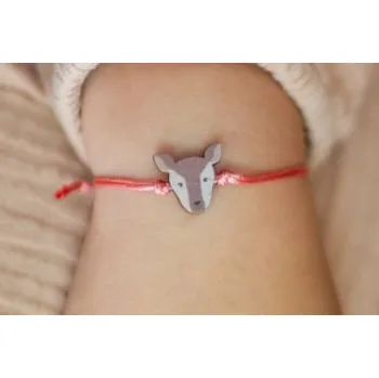 Náramek Provázkový náramek Srnka Lenka s možností výměny či vrácení do 30 dnů zdarma - CB03