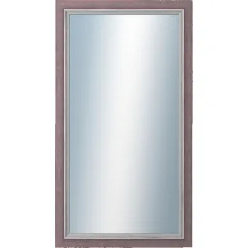 Zrcadlo DANTIK - Zarámované zrcadlo - rozměr s rámem cca 50x90 cm z lišty AMALFI fialová (3117)