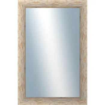 Zrcadlo DANTIK - Zarámované zrcadlo - rozměr s rámem cca 40x60 cm z lišty PAINT žlutá velká (2961)