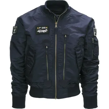 Pánský bomber US letecká bunda Fostex F-35 Flight - modrá, S