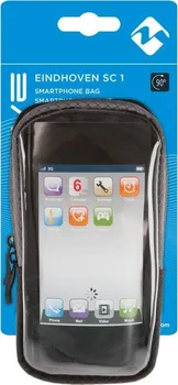 Pouzdro na mobilní telefon M Wave Eindhoven SC1 Smartphone Bag 7" 190 x 90 x 35 mm černé/šedé/průhledné