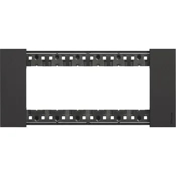 vypínač LIVING NOW RÁMEČEK 6 MODULŮ ČERNÁ BTICINO KA4806KG