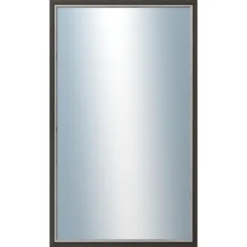 Zrcadlo DANTIK - Zarámované zrcadlo - rozměr s rámem cca 60x100 cm z lišty TAIGA černá (3108)