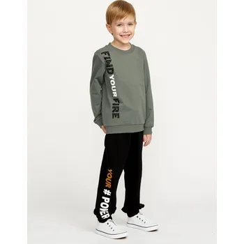 Chlapecké tepláky Your Power - černá 116