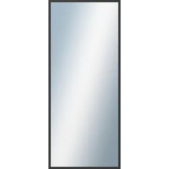 Koupelnový nábytek DANTIK - Zarámované zrcadlo - rozměr s rámem cca 60x140 cm z lišty Hliník černá | P05-021 (7005021)